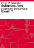 CLEP_social_sciences_and_history_practice_exam