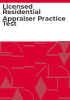 Licensed_residential_appraiser_practice_test