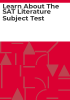 Learn_about_the_SAT_literature_subject_test