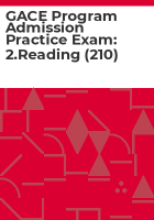 GACE_program_admission_practice_exam